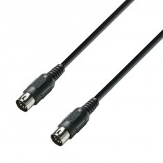 Câble MIDI 0,75 m noir