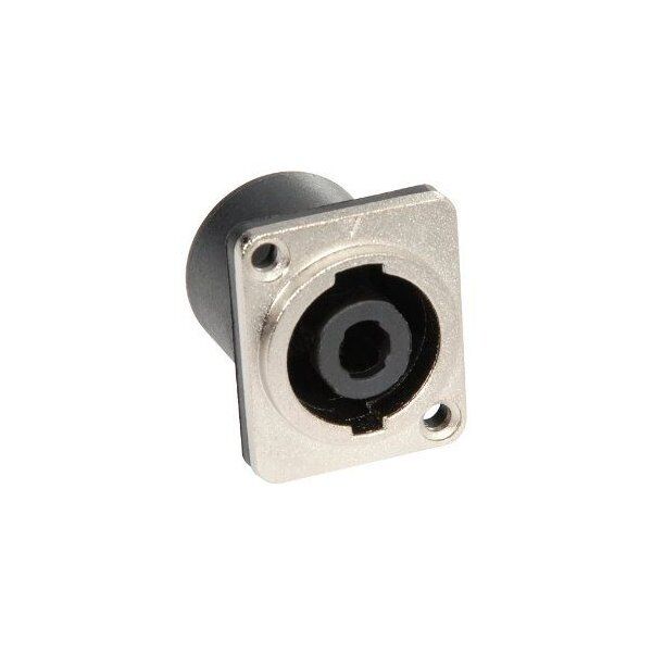 Embase compatible Speakon 4 Points, métal