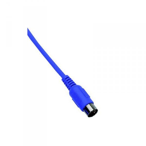 Câble MIDI 0,75 m bleu