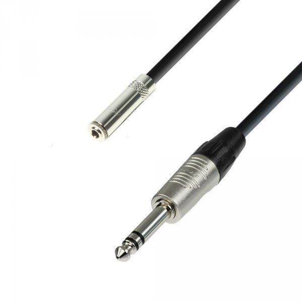 Rallonge Câble Casque Audio Jack stéréo 3,5 mm vers Jack stéréo 6,35 mm 6 m