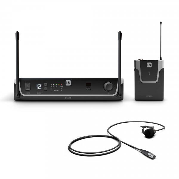 LD Systems U304.7 BPL - Système de Micro sans Fil avec Émetteur Ceinture et Micro Cravate