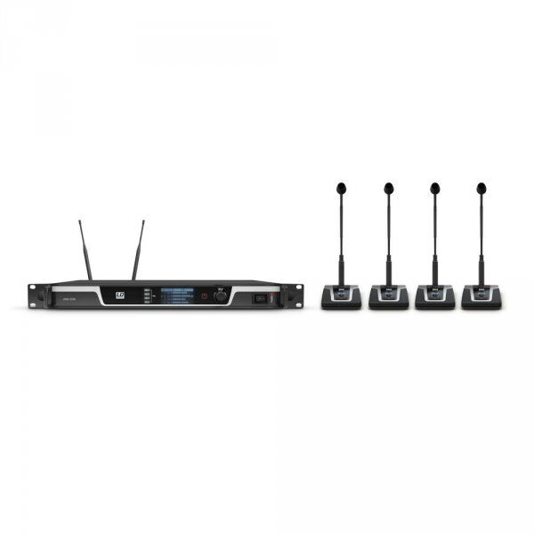 LD Systems U506 CS 4 - Système de conférence sans fil 4 canaux