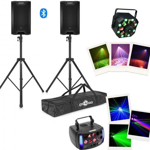 Location pack sono+lumière 100 personnes (Tarif week end ou 2jours)