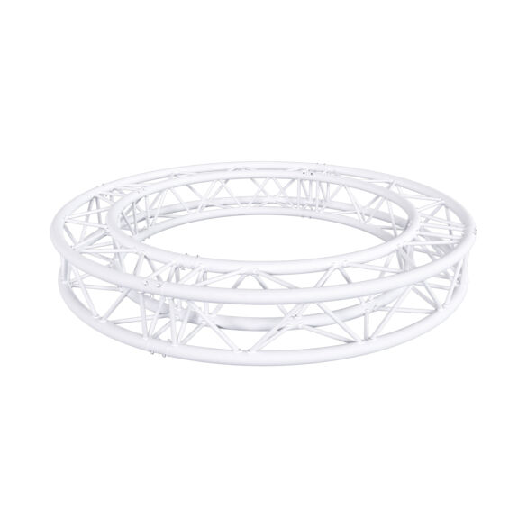 Cercle structure alu carrée 290 - Ø 2 m blanc - Contest Stage CQUA29-200 W