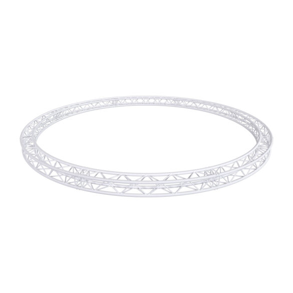 Cercle structure alu carrée 290 - Ø 6 m blanc - Contest Stage CQUA29-600 W