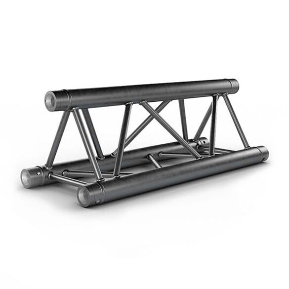 Structure alu triangulaire 290 - 71 cm noire - Contest Stage PT29-071 blk