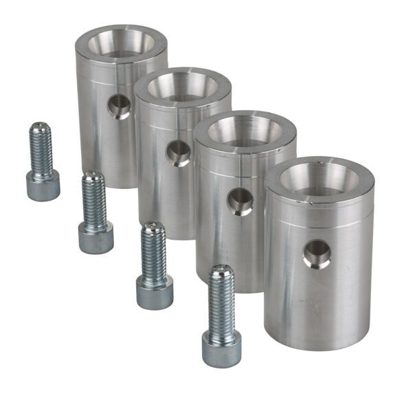 Jeu de 4 manchons femelles pour cube de jonction carrée de - Contest Stage BT-TRUSS QUAT 29 - BOX Coupler Set FEMALE
