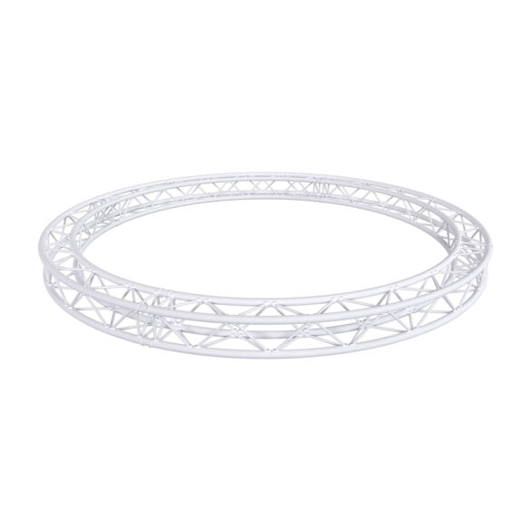 Cercle structure alu carrée 290 - Ø 4 m blanc - Contest Stage CQUA29-400 W