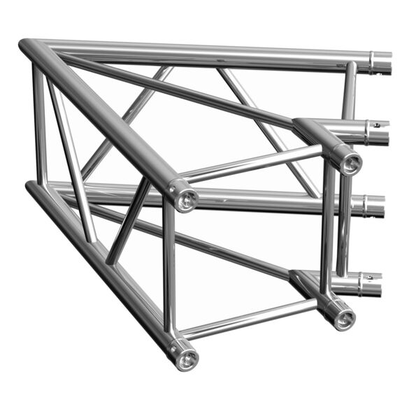 Angle aluminium carré 290 2 directions 100cm 60° - Contest Stage AGQUA-01