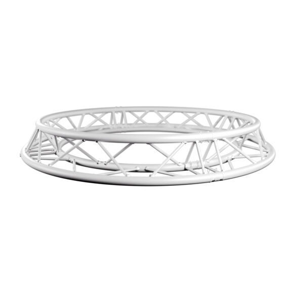 Cercle structure alu triangulaire 290 - Ø 2 m blanc - Contest Stage CPT29-200 W