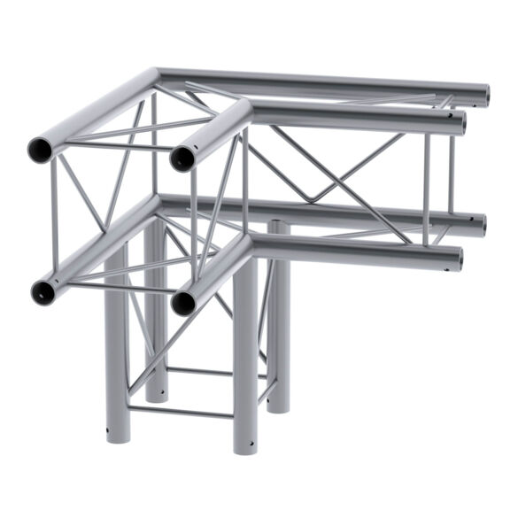 Pièce coté Quatro 220 mm 3 directions 50 cm 90° - Contest Stage DECO22Q-AG02