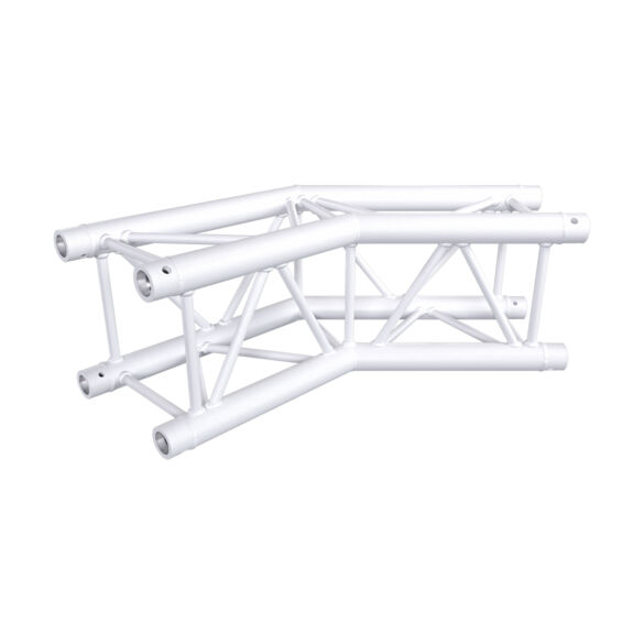 Angle aluminium carré 290 2 directions 50 cm 135° blanc - Contest Stage AGQUA-04 W