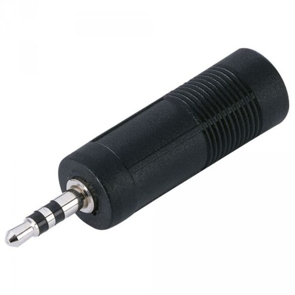 Adaptateur Jack stéréo femelle vers Jack stéréo mâle