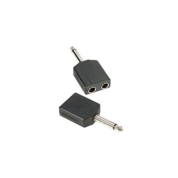 Adaptateur en Y 2 x Jack stéréo femelle vers Jack stéréo mâle
