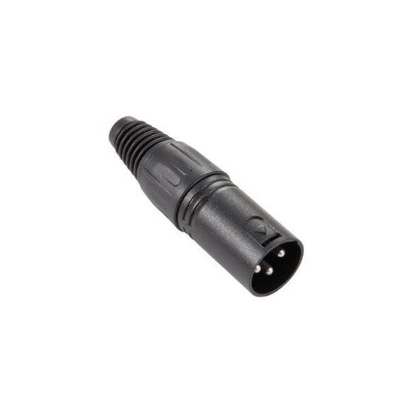 Connecteur XLR mâle noir