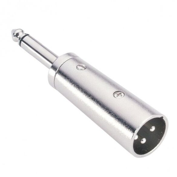 Adaptateur XLR mâle vers Jack mono mâle