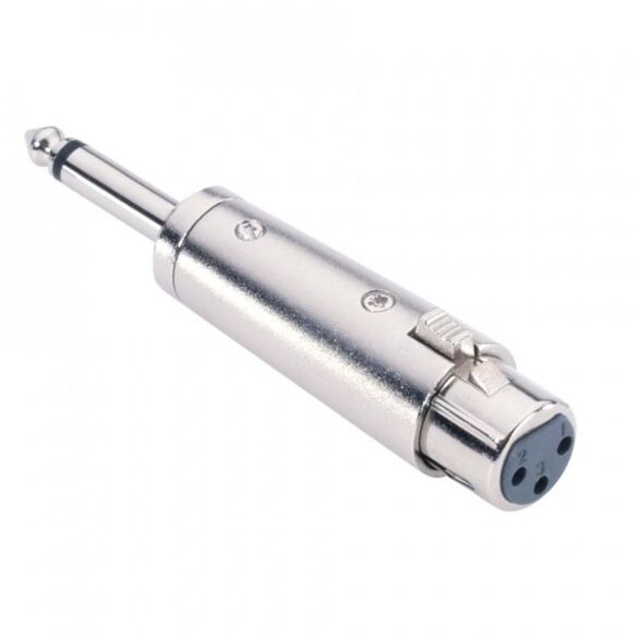 Adaptateur XLR femelle vers Jack mono mâle