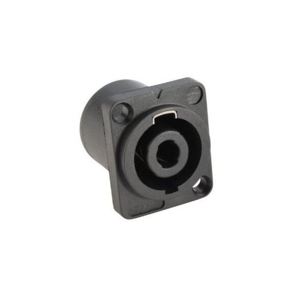 Embase Compatible Speakon 4 Pointsn, plastique