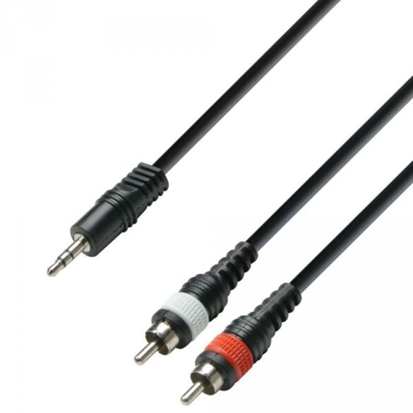 Cable mini jack RCA 1m