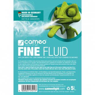 Liquide fumée 5L Caméo CLFFINE5L
