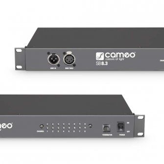 Splitter/Booster DMX 8 canaux Cameo CLSB83