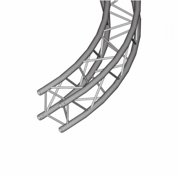 Structure alu Duratruss DT 34-Cercle Part-6m-45dgr
