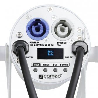 Projecteur LED Caméo  Q-Spot 15 RGBW WH