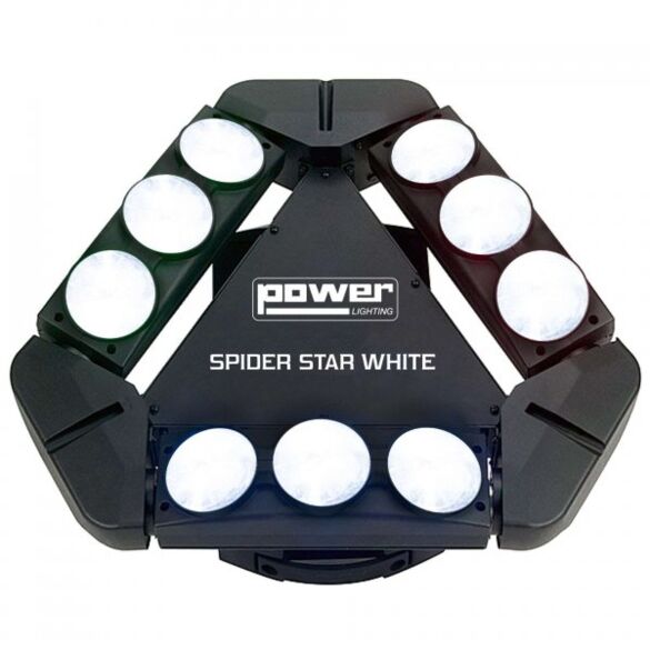 SPIDERSTARWHITE Power Lighting