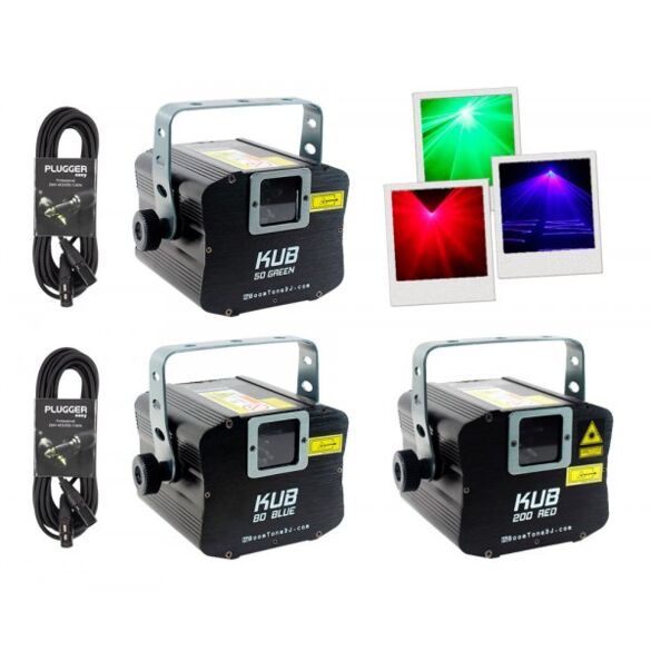 KUB Green Red Blue Pack Boomtone Dj 