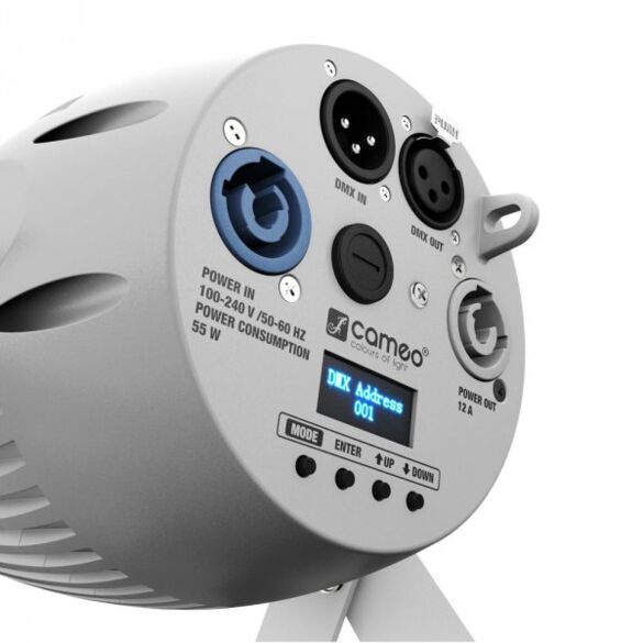 Cameo Q-SPOT 40 WW WH - Spot compact à LED blanc chaud de 40 W, modèle blanc