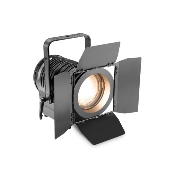 Cameo TS 200 WW - Spot pour théâtre avec lentille de Fresnel et LED blanc chaud 180 W, boîtier noir
