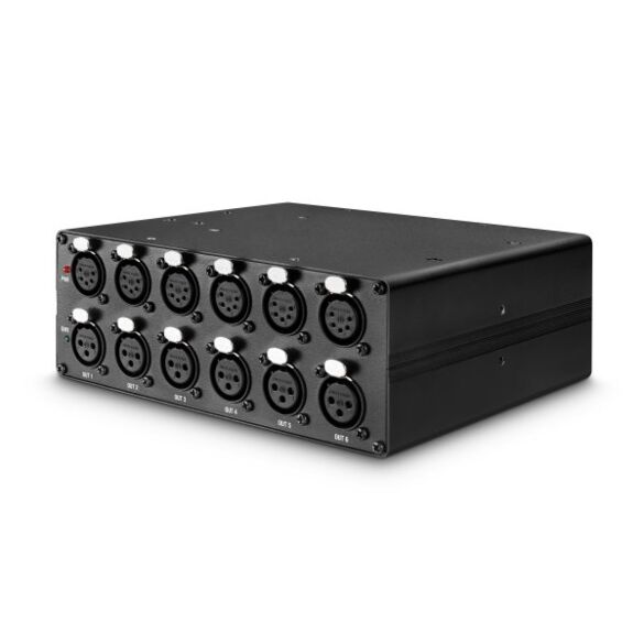 Cameo SB 6 T RDM - Splitter/Booster DMX/RDM 6 canaux (3 et 5 broches)