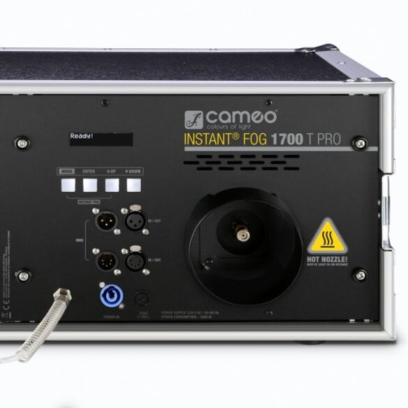 Cameo INSTANT FOG 1700 T PRO - Machine à fumée de tournée d’une puissance de chauffage de 1 700 W
