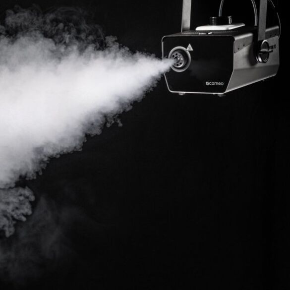 Cameo PHANTOM F3 - Machine à fumée avec puissance de chauffage de 950 W et bidon de liquide à éclairage intérieur