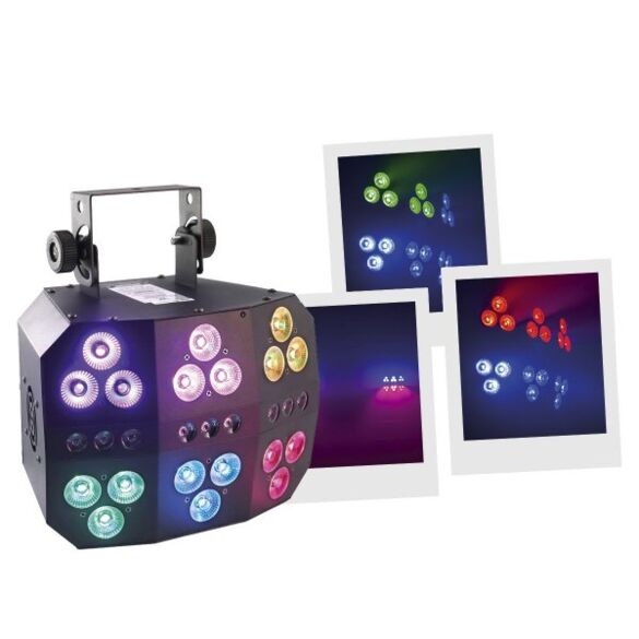 6 Pack LED PAR Bommtone DJ