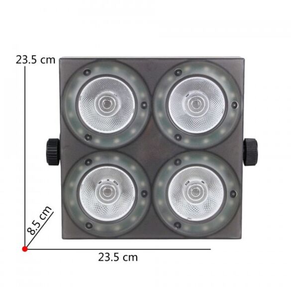 BLINDER 4x30W COB RING POWER LIGHTING