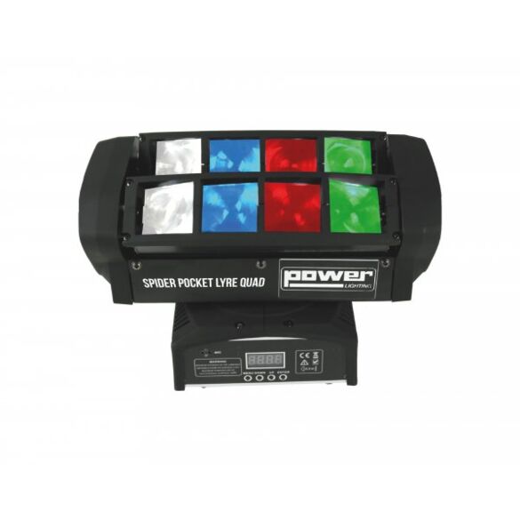 SPIDER POCKET LYRE QUAD Power Lighting