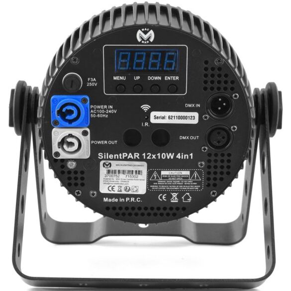 SILENTPAR 12X10W 4IN1 - MAC MAH
