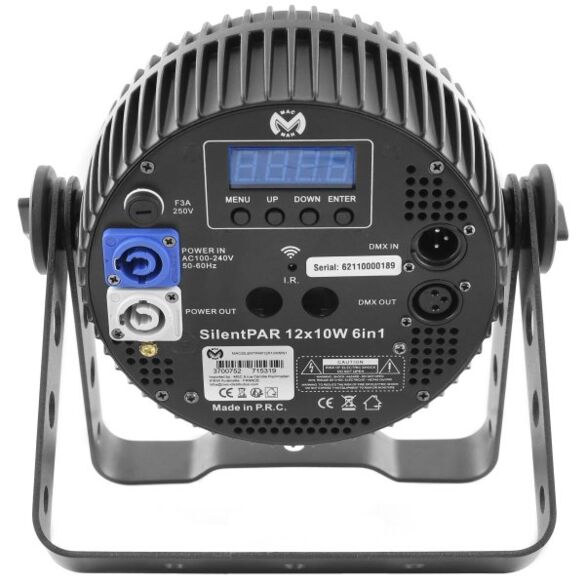 SILENTPAR 12X10W 6IN1 - MAC MAH