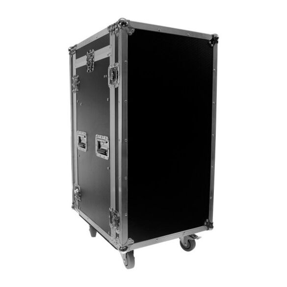 Flight case Mixer/Rack 16U roller