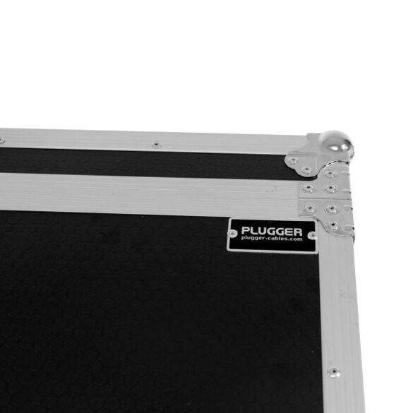 Flight case Rack 12U roller