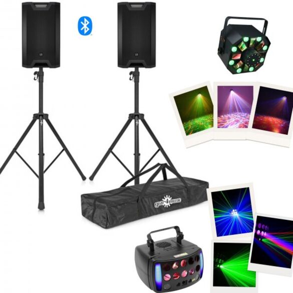 Location pack sono+lumière 100 personnes (Tarif week end ou 2jours)