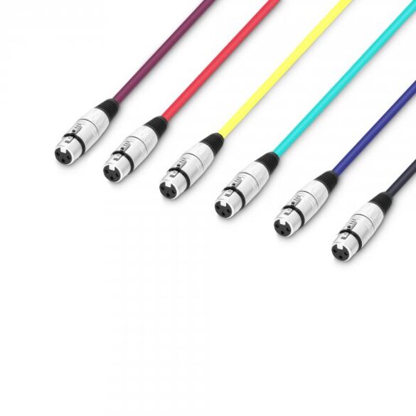 Adam Hall Cables 3 STAR MMF 0050 SET