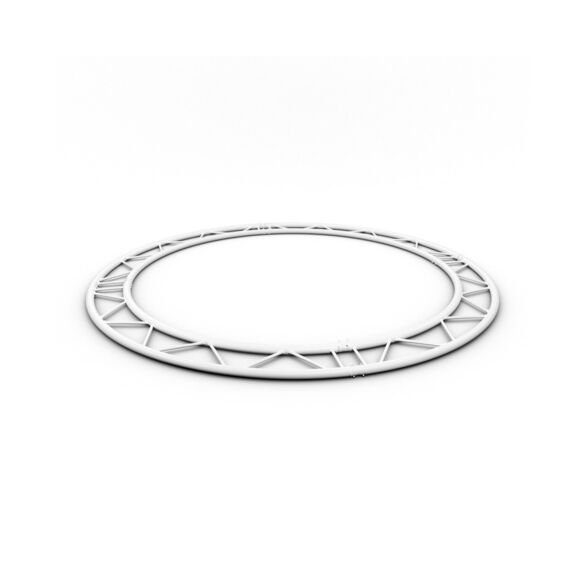 Cercle structure alu échelle horizontal 290 - Ø 3 m blanc - Contest Stage CDUOH29-300 W