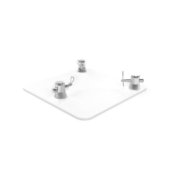 Embase pour structure TRIO 290 Avec manchons blanc - Contest Stage EM29-B3 W