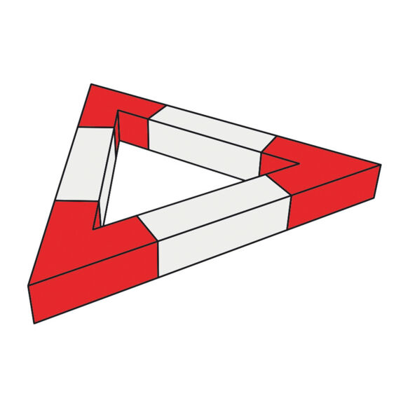 Angle aluminium carré 290 2 directions 100cm 60° - Contest Stage AGQUA-01