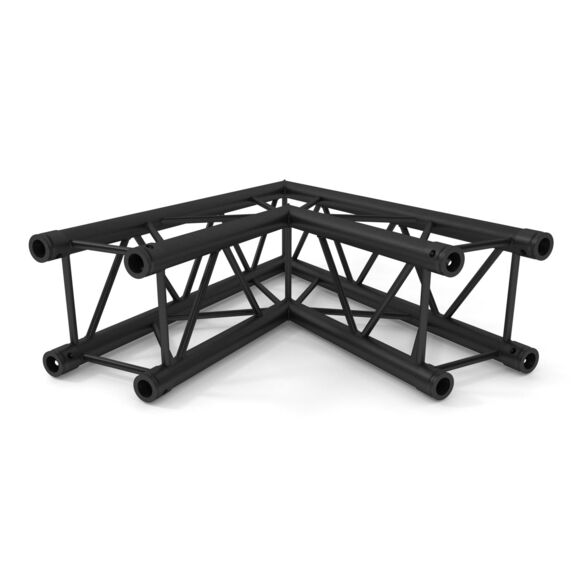 Angle aluminium carré 290 2 directions 100cm 60° noir - Contest Stage AGQUA-01 blk