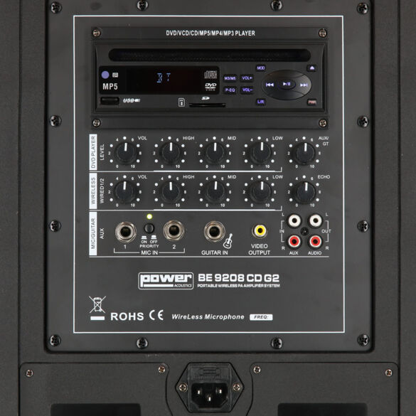 BE 9208 CD G2  POWER ACOUSTICS