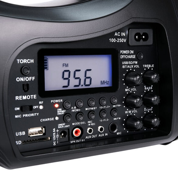 RONDSON MKS-65PLAY - Systeme portable amplifie 65W avec micro HF UHF