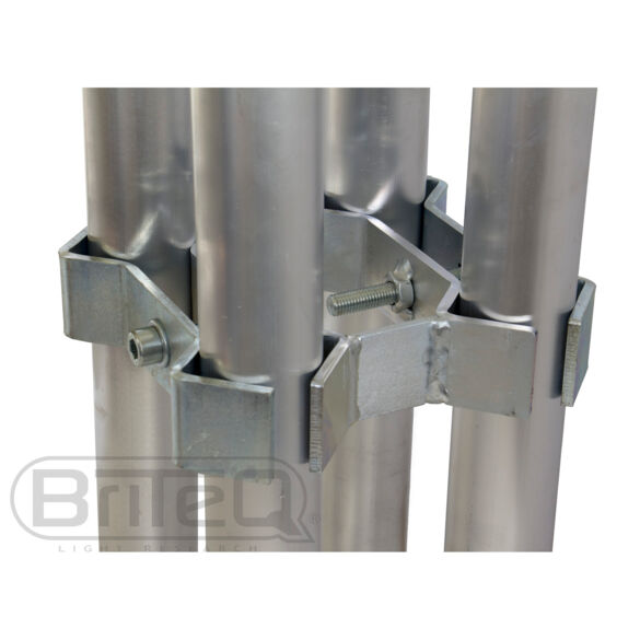 Pince de liaison pour quatre pieds ronds - praticable PRO / STAGE - Contest Stage BT-STAGE-LEGCLAMP-4